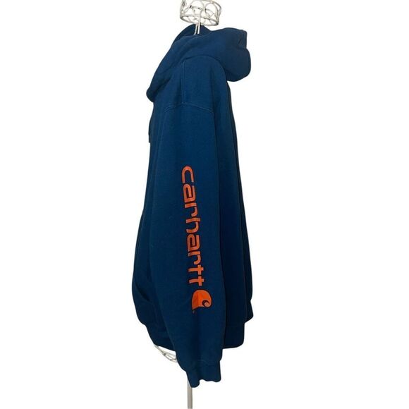 Nike Men's Size XL Carhartt Men's Heavyweight Sweatshirt Hooded Pullover Origina - Picture 3 of 8